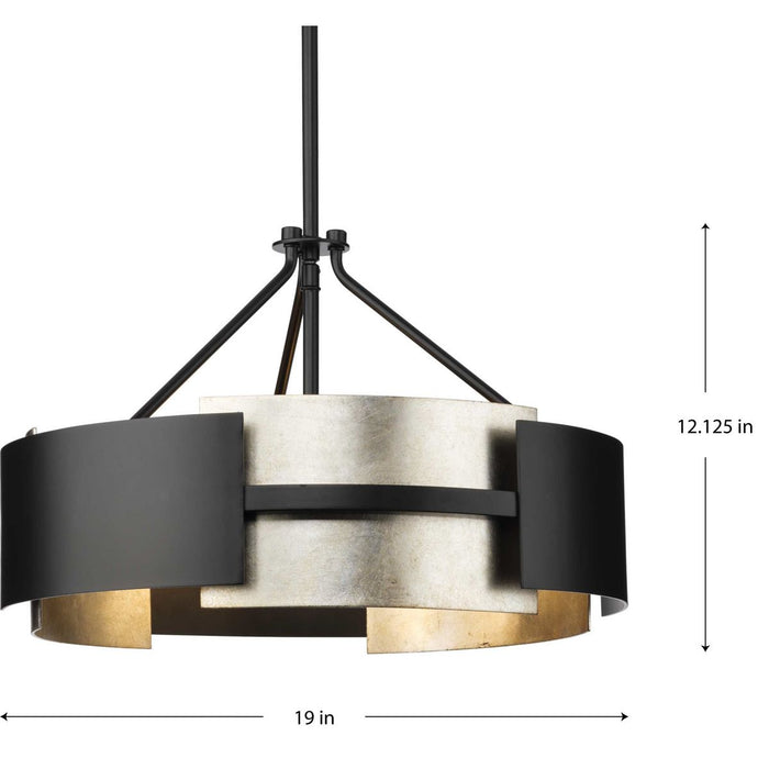 Lowery Semi Flush Mount-Semi-Flush Mts.-Progress Lighting-Lighting Design Store