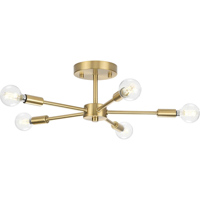 Delayne Semi-Flush Mount-Semi-Flush Mts.-Progress Lighting-Lighting Design Store
