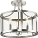 Gilliam Semi Flush Mount-Semi-Flush Mts.-Progress Lighting-Lighting Design Store