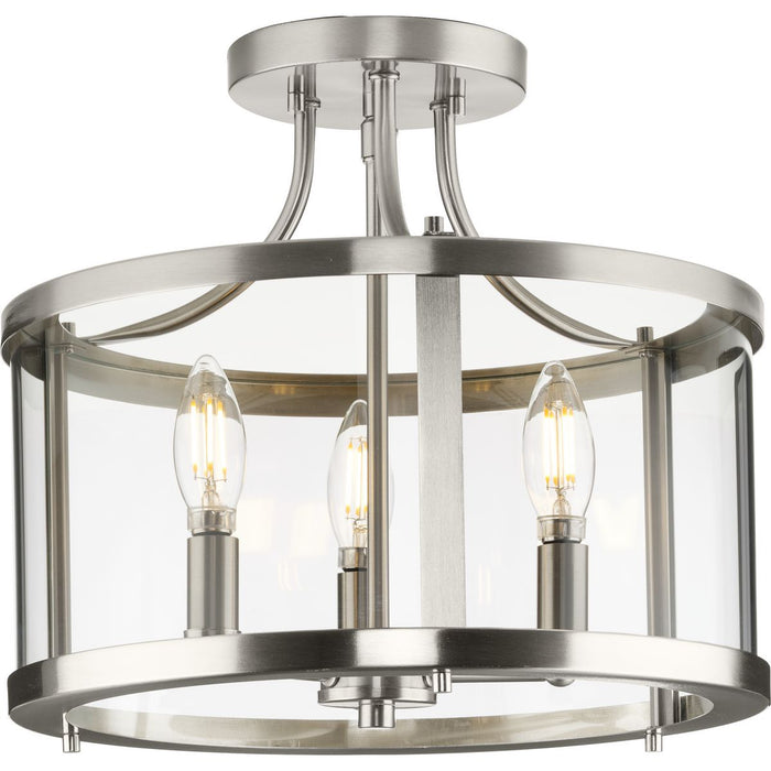 Gilliam Semi Flush Mount-Semi-Flush Mts.-Progress Lighting-Lighting Design Store