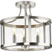 Gilliam Semi Flush Mount-Semi-Flush Mts.-Progress Lighting-Lighting Design Store