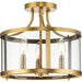 Gilliam Semi Flush Mount-Semi-Flush Mts.-Progress Lighting-Lighting Design Store
