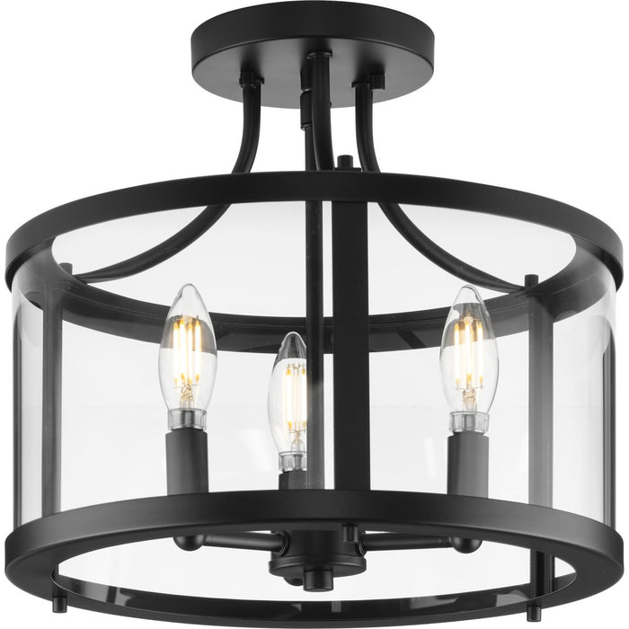 Gilliam Semi Flush Mount-Semi-Flush Mts.-Progress Lighting-Lighting Design Store
