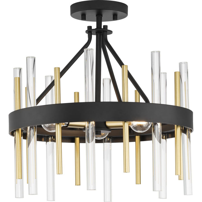 Orrizo Semi Flush Mount-Semi-Flush Mts.-Progress Lighting-Lighting Design Store