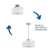 Goodwin Semi Flush Mount-Semi-Flush Mts.-Progress Lighting-Lighting Design Store