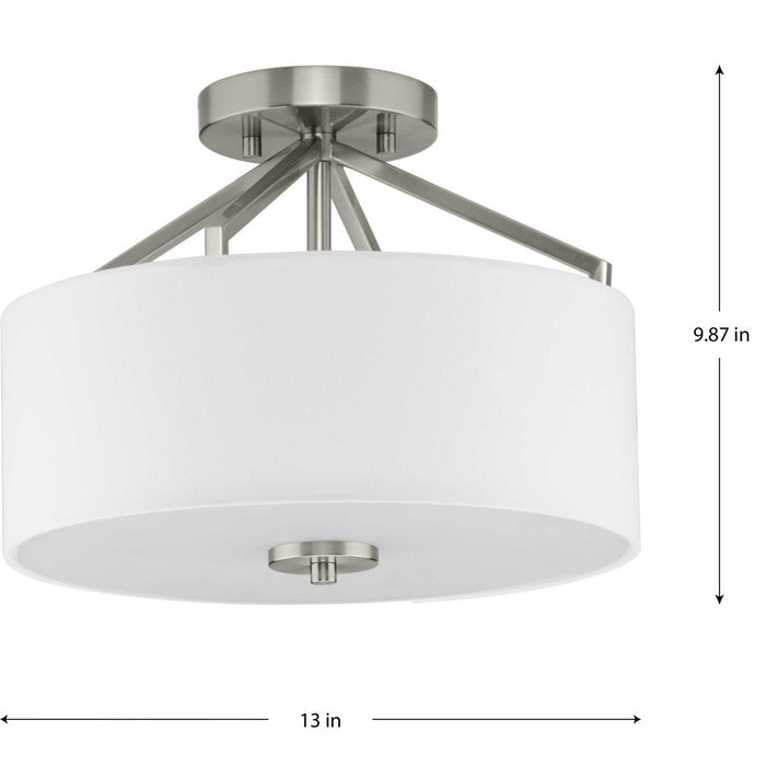 Goodwin Semi Flush Mount-Semi-Flush Mts.-Progress Lighting-Lighting Design Store