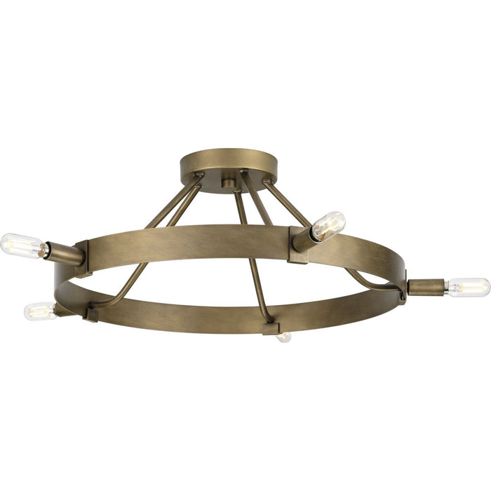 Breckenridge Semi Flush Mount-Semi-Flush Mts.-Progress Lighting-Lighting Design Store