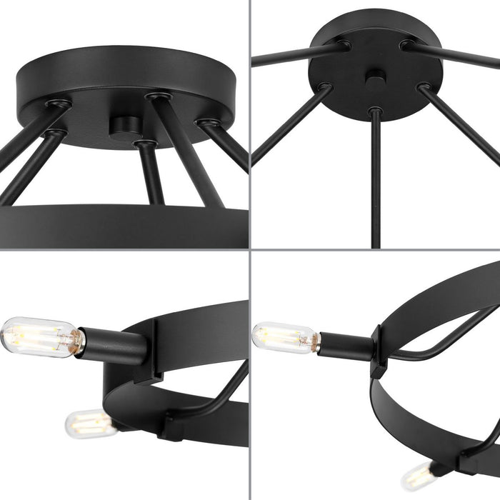 Breckenridge Semi Flush Mount-Semi-Flush Mts.-Progress Lighting-Lighting Design Store