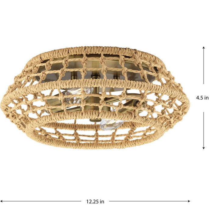 Laila Flush Mount-Flush Mounts-Progress Lighting-Lighting Design Store