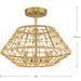 Laila Flush Mount-Semi-Flush Mts.-Progress Lighting-Lighting Design Store