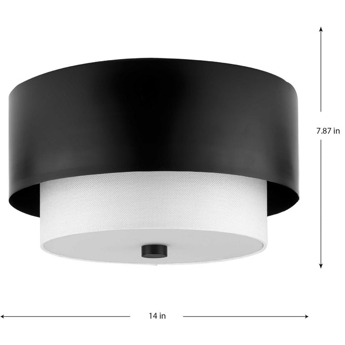 Silva Flush Mount-Flush Mounts-Progress Lighting-Lighting Design Store