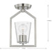 Vertex Semi Flush Mount-Semi-Flush Mts.-Progress Lighting-Lighting Design Store