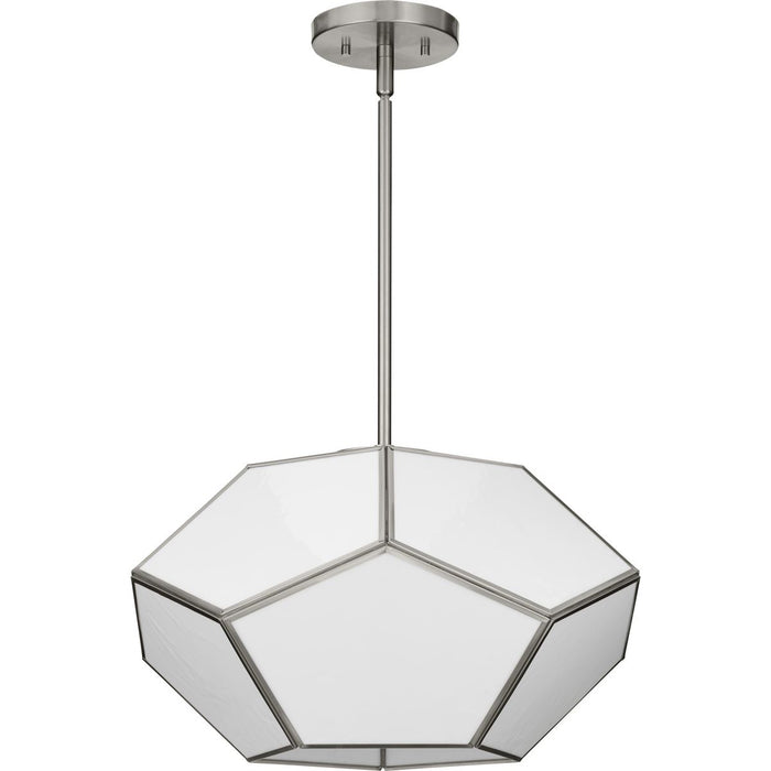 Latham Three Light Flush Mount-Semi-Flush Mts.-Progress Lighting-Lighting Design Store