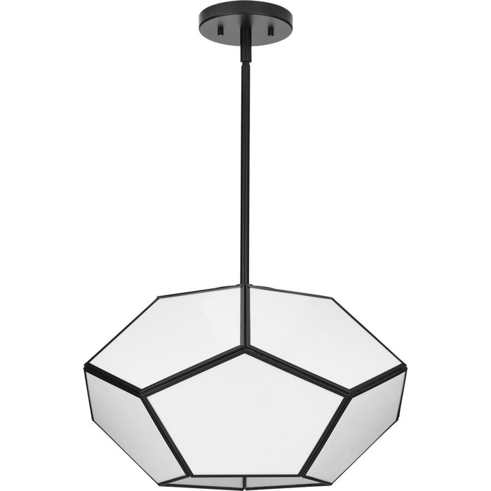 Latham Three Light Flush Mount-Semi-Flush Mts.-Progress Lighting-Lighting Design Store