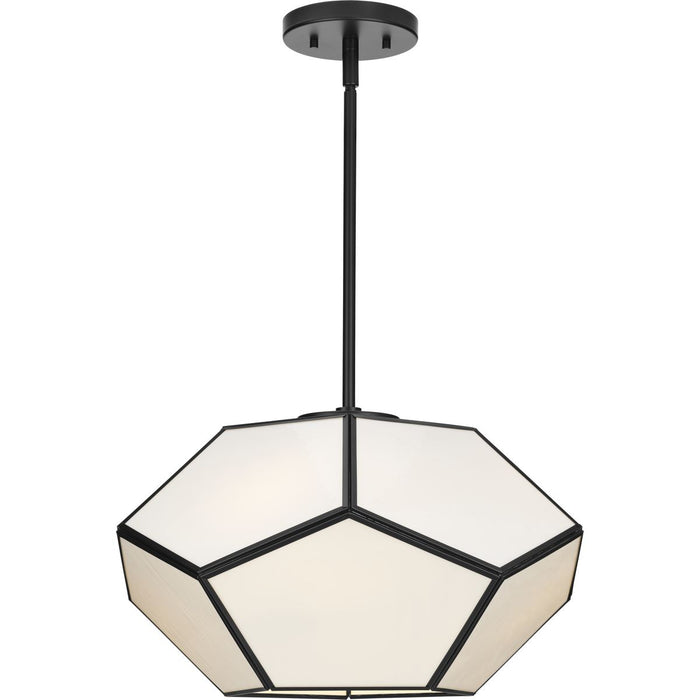 Latham Three Light Flush Mount-Semi-Flush Mts.-Progress Lighting-Lighting Design Store