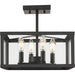 Hillcrest Four Light Semi-Flush Mount-Semi-Flush Mts.-Progress Lighting-Lighting Design Store