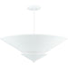 Pinellas Four Light Flush Mount-Flush Mounts-Progress Lighting-Lighting Design Store