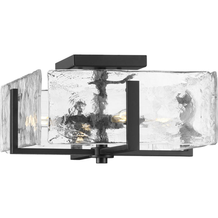 Rivera Four Light Flush Mount-Semi-Flush Mts.-Progress Lighting-Lighting Design Store