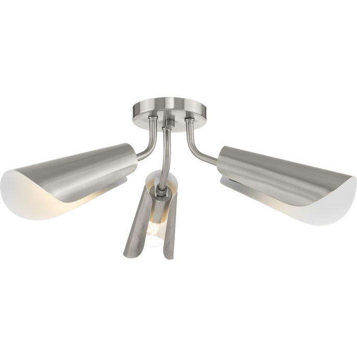 Cornett Three Light Flush Mount-Semi-Flush Mts.-Progress Lighting-Lighting Design Store