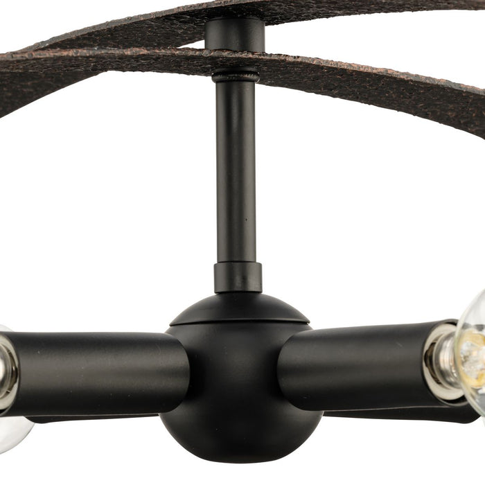 Allegheny Four Light Semi-Flush Mount-Semi-Flush Mts.-Progress Lighting-Lighting Design Store