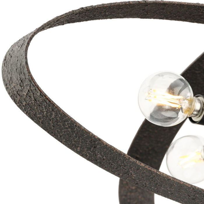 Allegheny Four Light Semi-Flush Mount-Semi-Flush Mts.-Progress Lighting-Lighting Design Store