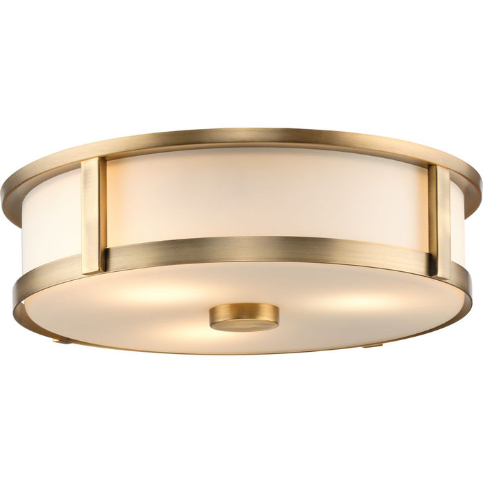 Gilliam Three Light Flushmount-Flush Mounts-Progress Lighting-Lighting Design Store