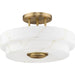Tosca Three Light Semi-Flush Mount-Semi-Flush Mts.-Progress Lighting-Lighting Design Store