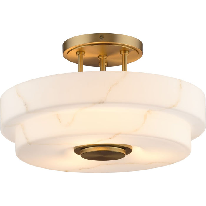 Tosca Three Light Semi-Flush Mount-Semi-Flush Mts.-Progress Lighting-Lighting Design Store