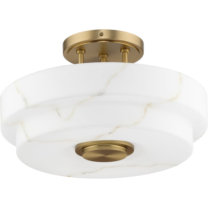 Tosca Three Light Semi-Flush Mount-Semi-Flush Mts.-Progress Lighting-Lighting Design Store