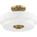 Tosca Three Light Semi-Flush Mount-Semi-Flush Mts.-Progress Lighting-Lighting Design Store