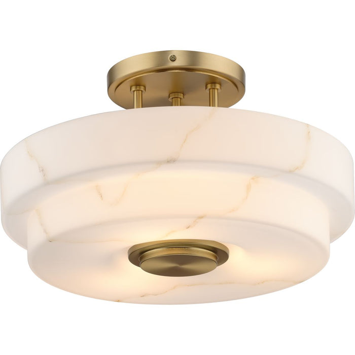 Tosca Three Light Semi-Flush Mount-Semi-Flush Mts.-Progress Lighting-Lighting Design Store