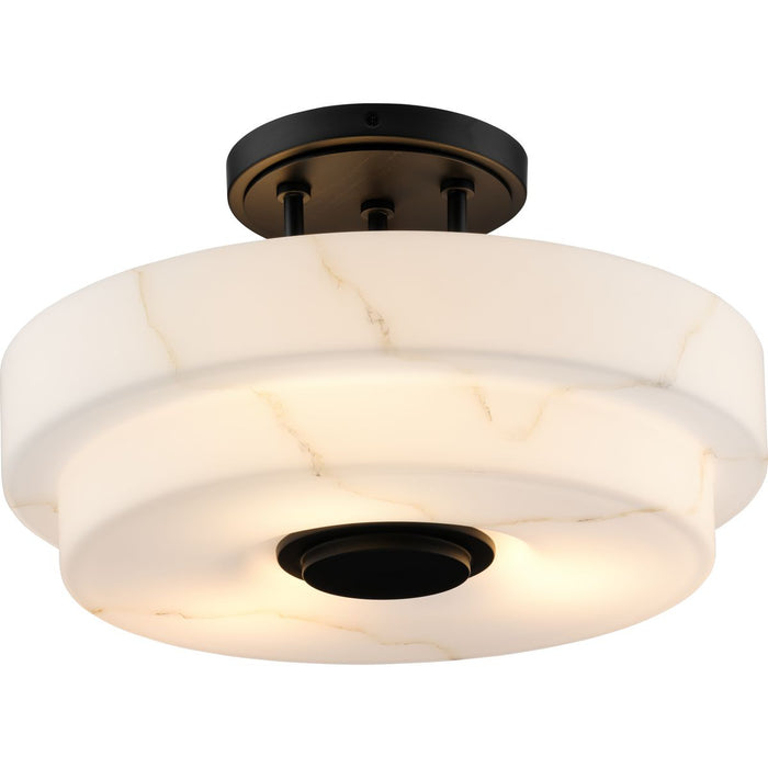 Tosca Three Light Semi-Flush Mount-Semi-Flush Mts.-Progress Lighting-Lighting Design Store