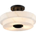 Tosca Three Light Semi-Flush Mount-Semi-Flush Mts.-Progress Lighting-Lighting Design Store