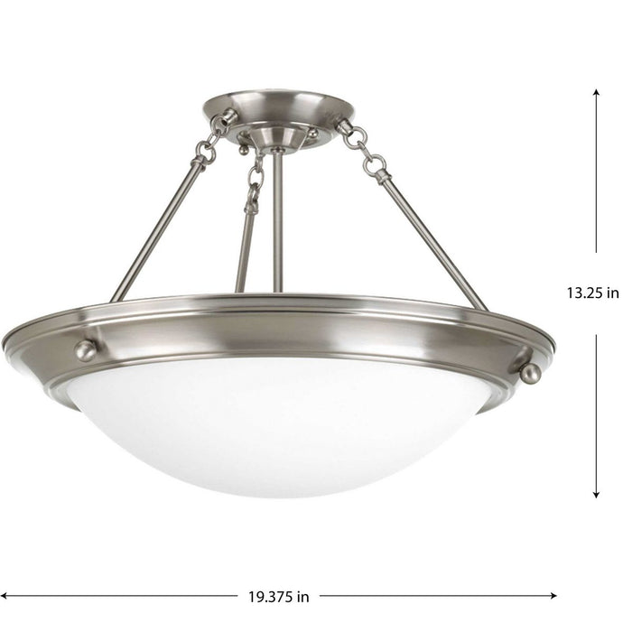 Eclipse Semi-Flush Mount-Semi-Flush Mts.-Progress Lighting-Lighting Design Store