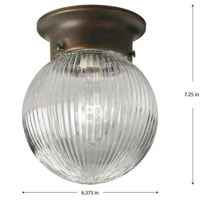 Glass Globes Flush Mount-Flush Mounts-Progress Lighting-Lighting Design Store
