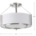 Ratio Semi-Flush Mount-Pendants-Progress Lighting-Lighting Design Store