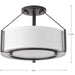 Ratio Semi-Flush Mount-Pendants-Progress Lighting-Lighting Design Store