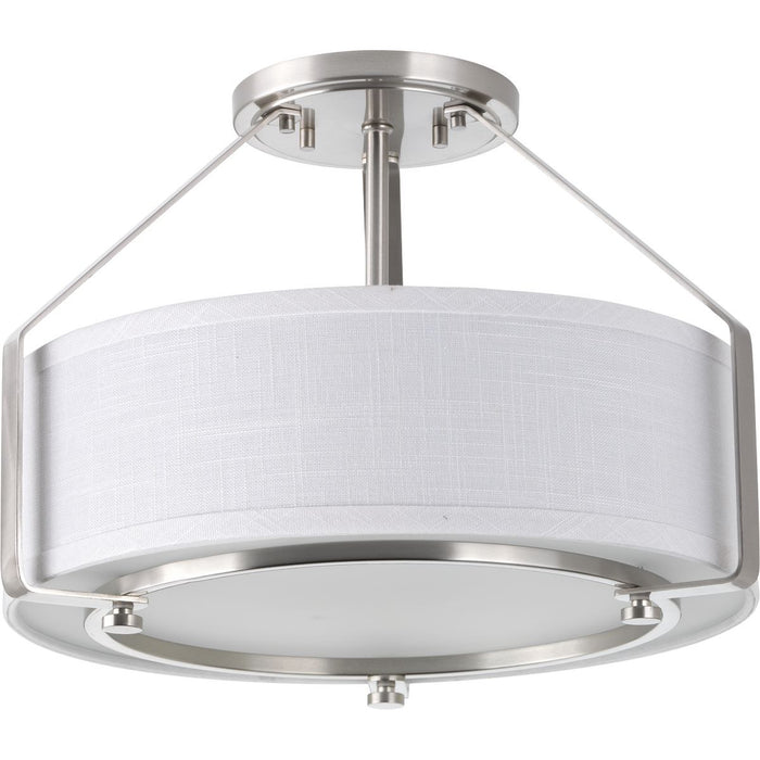 Ratio Semi-Flush Mount-Pendants-Progress Lighting-Lighting Design Store