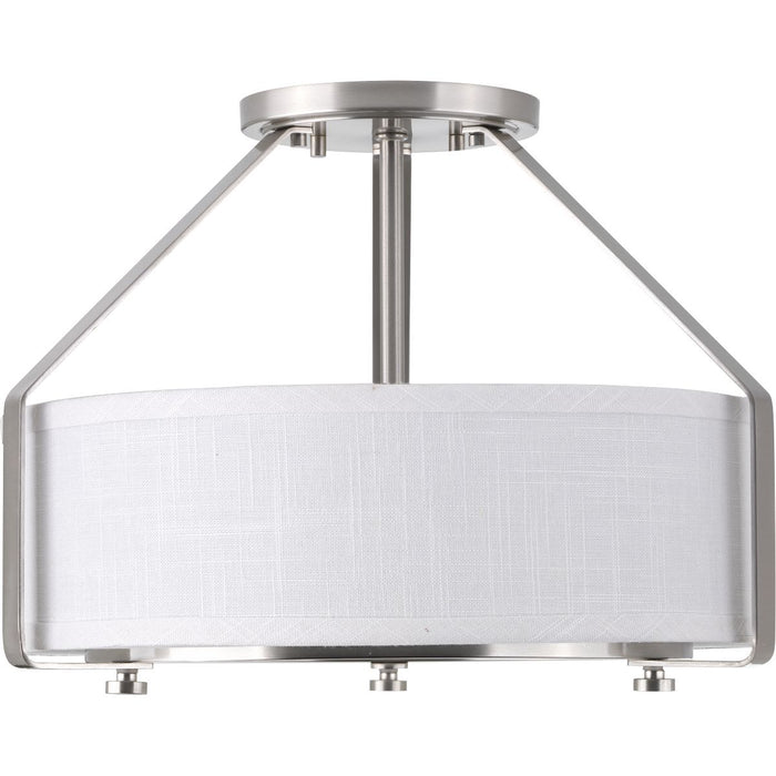 Ratio Semi-Flush Mount-Pendants-Progress Lighting-Lighting Design Store