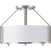 Ratio Semi-Flush Mount-Pendants-Progress Lighting-Lighting Design Store