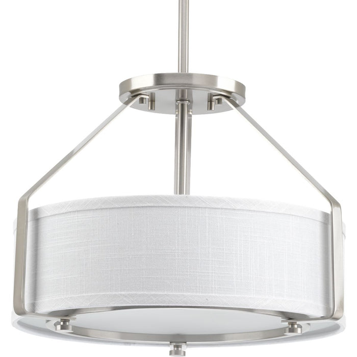 Ratio Semi-Flush Mount-Pendants-Progress Lighting-Lighting Design Store