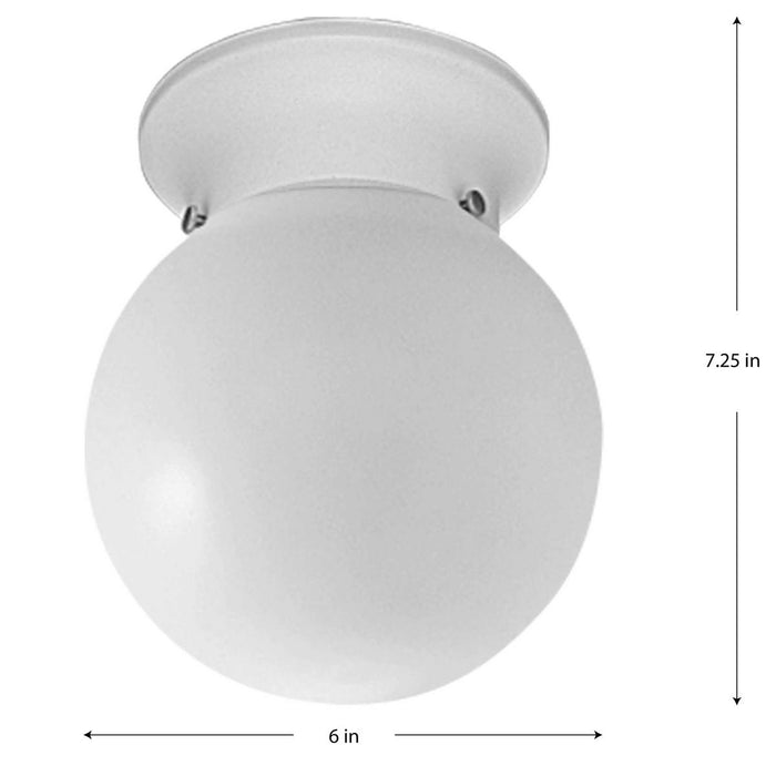 Glass Globes Flush Mount-Flush Mounts-Progress Lighting-Lighting Design Store
