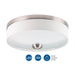 Weaver LED Flush Mount-Flush Mounts-Progress Lighting-Lighting Design Store