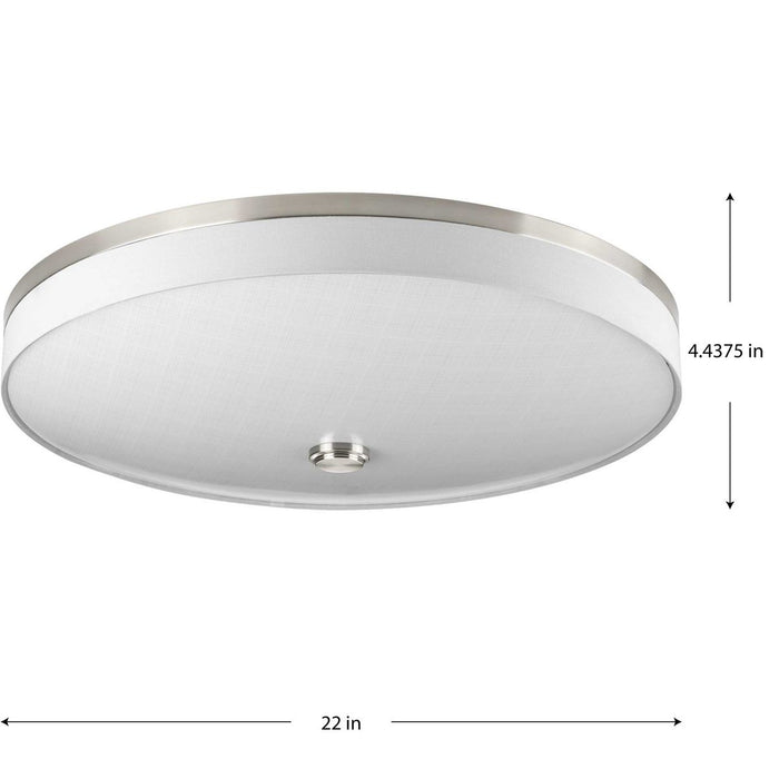 Weaver LED Flush Mount-Flush Mounts-Progress Lighting-Lighting Design Store