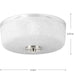 Alexa Flush Mount-Flush Mounts-Progress Lighting-Lighting Design Store