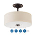 Inspire LED Semi-Flush Mount-Semi-Flush Mts.-Progress Lighting-Lighting Design Store