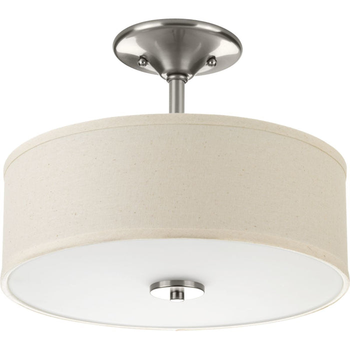 Inspire LED Semi-Flush Mount-Semi-Flush Mts.-Progress Lighting-Lighting Design Store