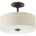 Inspire LED Semi-Flush Mount-Semi-Flush Mts.-Progress Lighting-Lighting Design Store