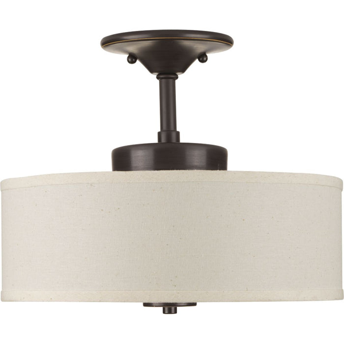 Inspire LED Semi-Flush Mount-Semi-Flush Mts.-Progress Lighting-Lighting Design Store