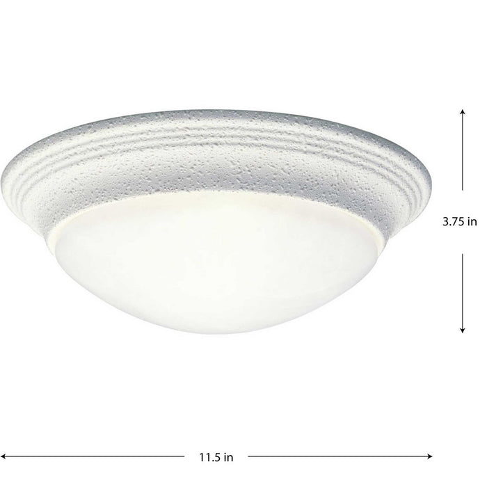 Alabaster Glass Flush Mount-Flush Mounts-Progress Lighting-Lighting Design Store